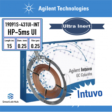 Agilent HP-5ms Ultra Inert 15m, 0.25mm, 0.25µm, Intuvo