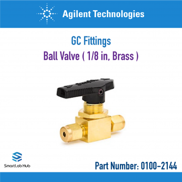 Agilent Ball valve, 1/8 inch