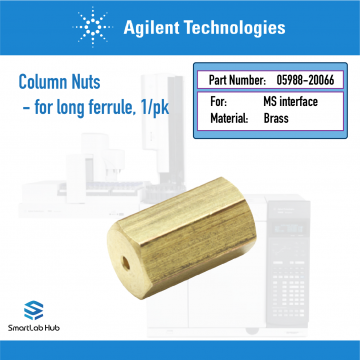 Agilent Column nut for MS interface