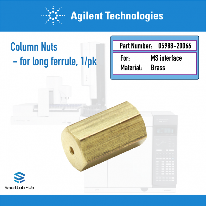 Agilent Column nut for GC capillaries, 2/pk
