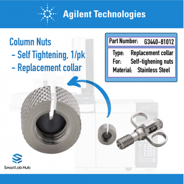 Agilent Replacement collar, for self tightening nut