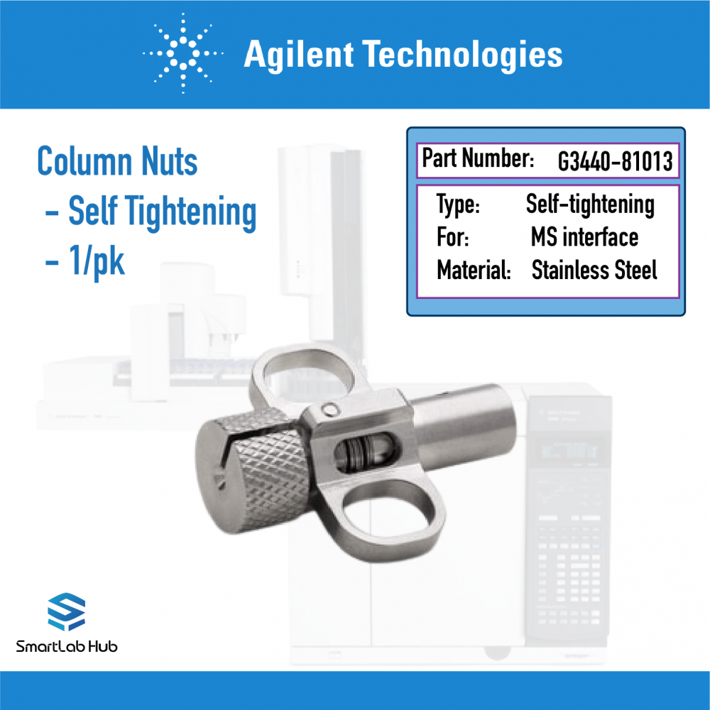 Agilent Column nut, collared, selftightening, MSD