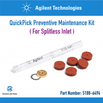 Agilent QuickPick PM kit, for splitless inlet