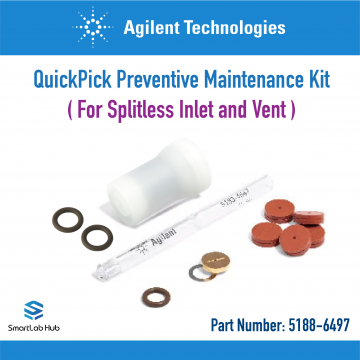 Agilent QuickPick PM kit, for splitless inlet and vent