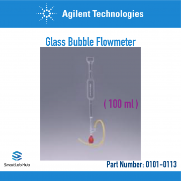 Agilent Flowmeter, glass bubble 100 mL
