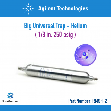 Agilent Big Universal Trap, Helium, 1/8in, 250psig
