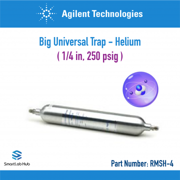 Agilent Big Universal Trap, Helium, 1/4in, 250psig