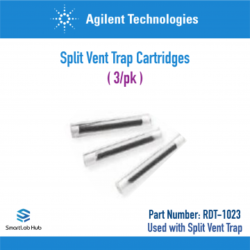 Agilent Split Vent Trap Cartridges, 3/pk