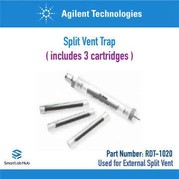 Agilent Split Vent Trap and 3 cartridges