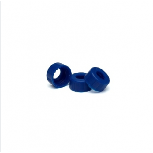 Agilent Blue color screw caps  100/PK