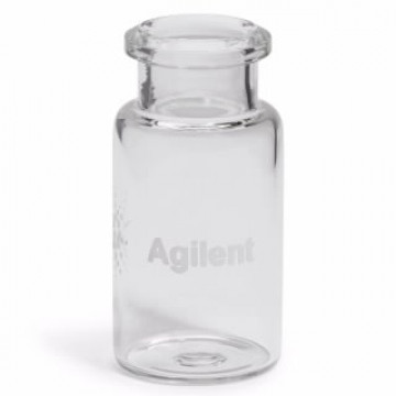 Agilent Vial,HS,crimp,FB,10ml,clr,cert,100PK