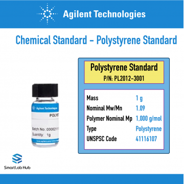 Agilent Chemical Standard - Polystyrene standard, nominal Mp 1,000g/mol, 1g