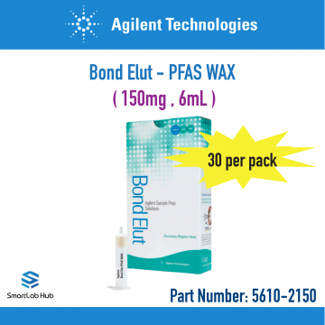 Agilent Bond Elut PFAS WAX, 150mg, 6mL, 30/pk