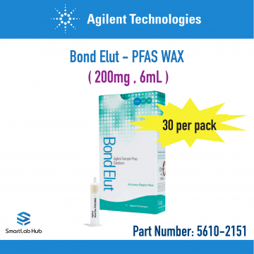 Agilent Bond Elut PFAS WAX, 200mg, 6mL, 30/pk