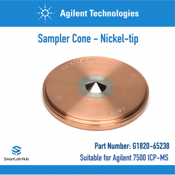 Agilent 7500 ICP-MS sampler cone, Nickel-tip with Copper base