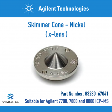 Agilent 7700, 7800, 7850 and 8800 with x-lens ICP-MS skimmer cone, Nickel