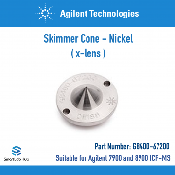 Agilent 7900, 8900 with x-lens ICP-MS skimmer cone, Nickel