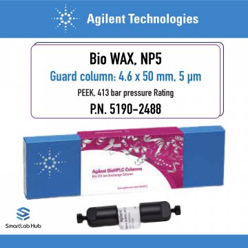 Agilent Bio WAX, NP5, 4.6x50mm, guard, PEEK
