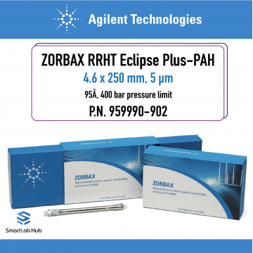 Agilent ZORBAX Eclipse Plus C18, 95Å, 4.6x250mm, 5µm