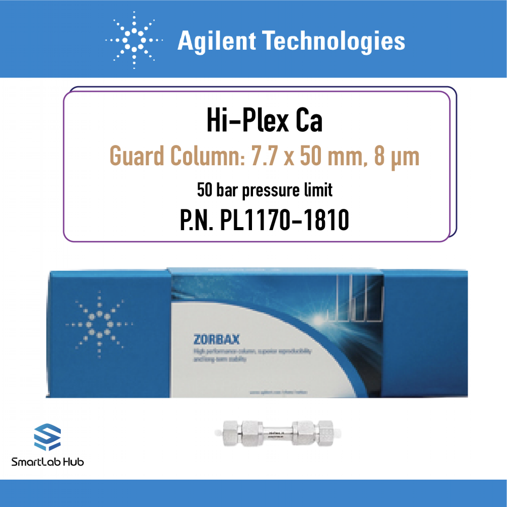 Agilent HiPlex Ca Guard column, 7.7x50mm, 8µm