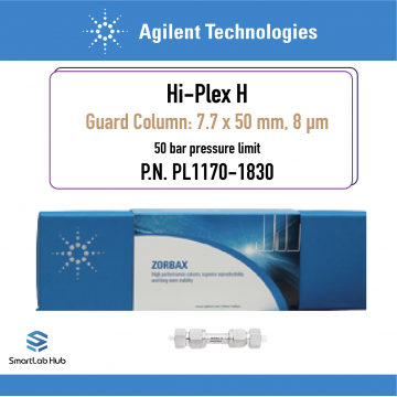 Agilent Hi-Plex H Guard column, 7.7x50mm, 8µm