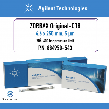 Agilent ZORBAX Original C18, 70Å, 4.6x250mm, 5µm