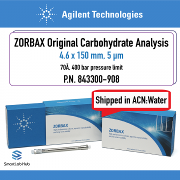 Agilent ZORBAX Original Carbohydrate Analysis, 70Å, 4.6x150mm, 5µm