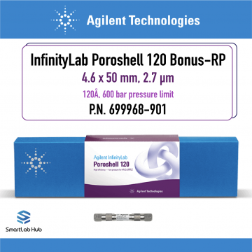 Agilent InfinityLab Poroshell 120 Bonus-RP, 4.6x50mm, 2.7µm