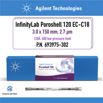 Agilent InfinityLab Poroshell 120 EC-C18, 3.0x150mm, 2.7µm