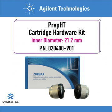 Agilent PrepHT cartridge hardware kit, 21.2mm end fittings, 2/pk
