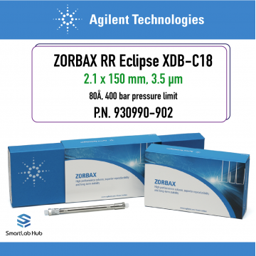 Agilent Zorbax RR Eclipse XDB-C18, 80Å, 2.1x150mm, 3.5µm