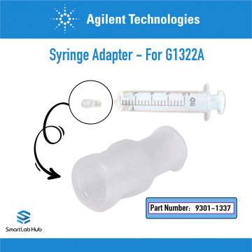 Agilent Syringe Adapter - For G1322A degasser