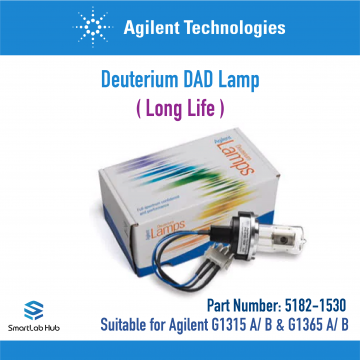 Agilent Deuterium DAD lamp, long-life, for Agilent G1315A/B and G1365A/B
