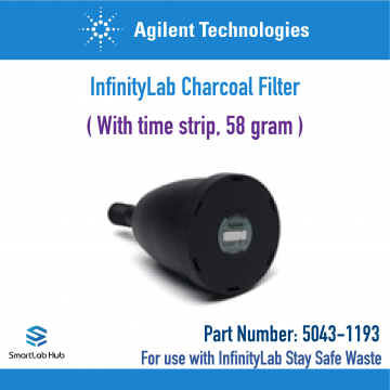 Agilent InfinityLab Charcoal Filter with time strip, 58gram