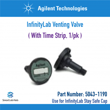 Agilent InfinityLab Venting Valve with time strip