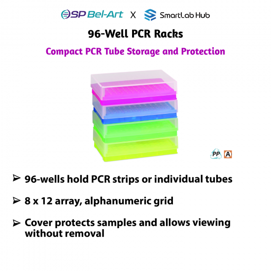 Bel-Art 96-Well PCR Racks Bel-Art 96-Well PCR Racks