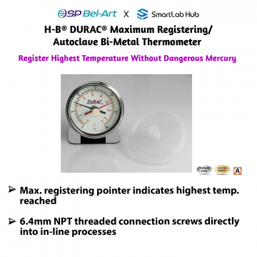 SP Bel-Art  SP Bel-Art, H-B DURAC Bi-Metallic Surface Temperature