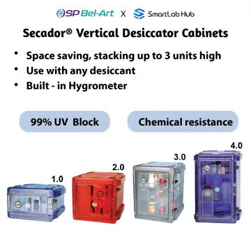 Bel-Art™ Secador™ Auto Desiccator Cabinets: Vertical Models Model