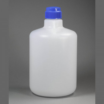 Bel-Art Autoclavable Polypropylene Carboy without Spigot; 20 Liters (5.3 Gallons)