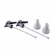 Bel-Art Polypropylene Trigger Sprayers w/ 53mm Adapters (Pack of 2)