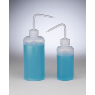 Bel-Art Needle Spray Narrow-Mouth 250ml (8oz) Polyethylene Wash Bottles; Polypropylene Cap, 28mm Closure (Pack of 12)