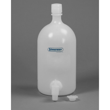 Bel-Art Polyethylene Carboys with Spigot; 4 Liters (1 Gallon)