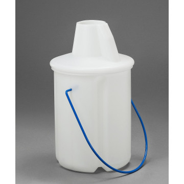 Bel-Art Truncated Style Acid/Solvent Bottle Carrier; Holds One 2.5 Liter (5 Pint) Bottle, Polyethylene