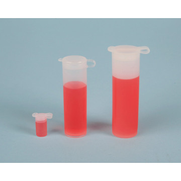 Bel-Art Sample 9.50ml Polyethylene Vials with Captive Closure (Pack of 12)