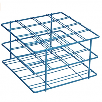 Bel-Art Poxygrid Centrifuge Tube Rack; For 50ml Tubes, 16 Places, Blue