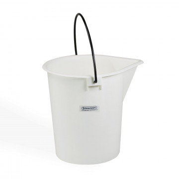 Bel-Art Heavy-Duty 15 Liter Pail; Polyethylene Bucket, 13 in. H x 11 in. I.D.