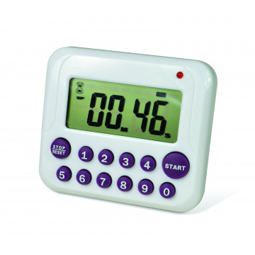 Bel-Art, H-B DURAC Single Channel Electronic Timer with 10-Button Direct Input and Certificate of Calibration