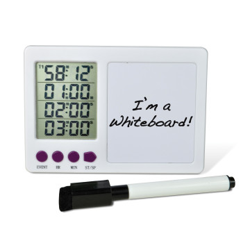 Bel-Art, H-B DURAC 4-Channel Electronic Timer with White Board and Certificate of Calibration