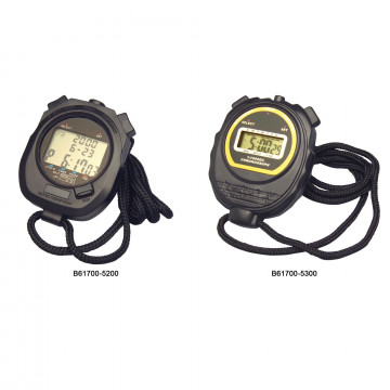 Bel-Art, H-B DURAC Digital Plastic Stopwatch; 10 Hour with Clock and Calendar