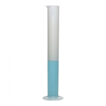 Bel-Art Single Scale 250ml Polypropylene Graduated Cylinder; 2.0ml Graduation